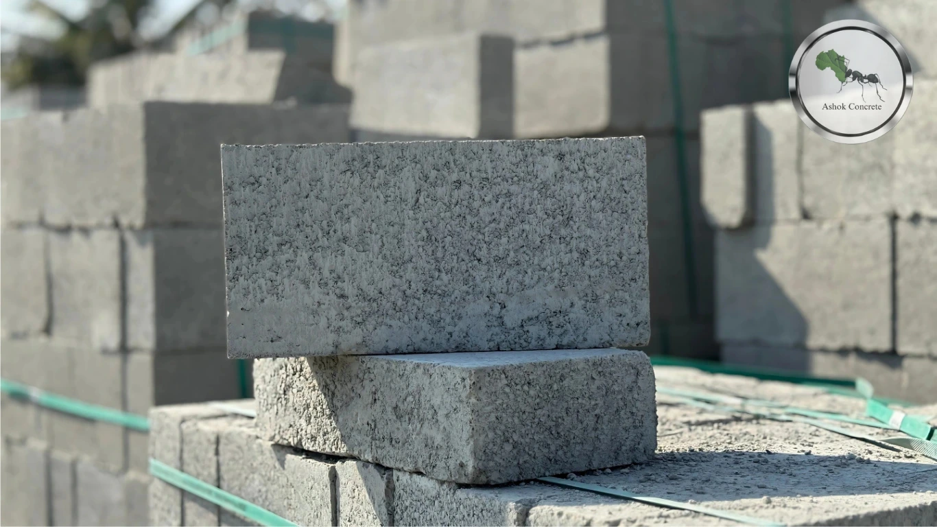 4 inch solid concrete block manufacturer in Chennai by Ashok Concrete